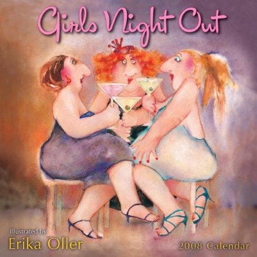 Tapa de Girl's Night Out 2008 Wall Calendar