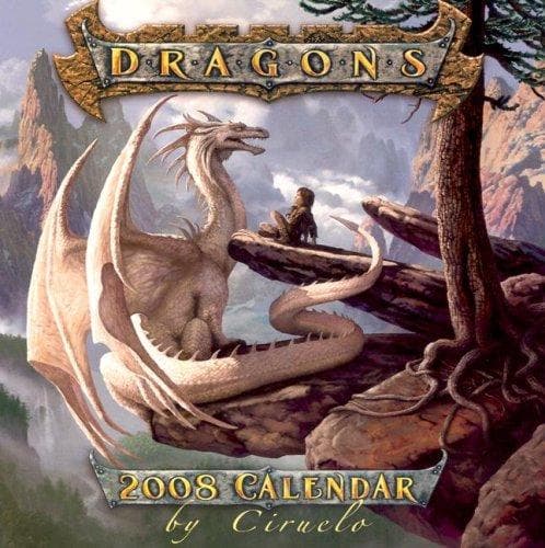 Tapa de Dragons 2008 Mini Calendar
