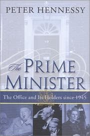 Tapa de The Prime Minister