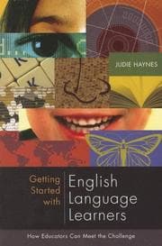 Tapa de Getting Started With English Language Learners