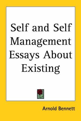 Tapa de Self And Self Management Essays About Existing