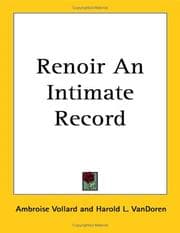Tapa de Renoir, an intimate record