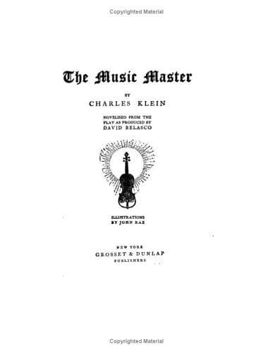Tapa de The Music Master