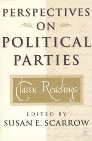 Tapa de Perspectives on Political Parties