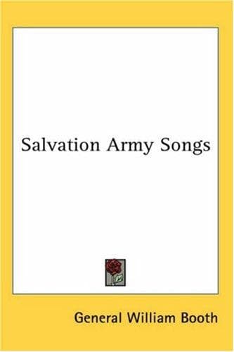 Tapa de Salvation Army Songs