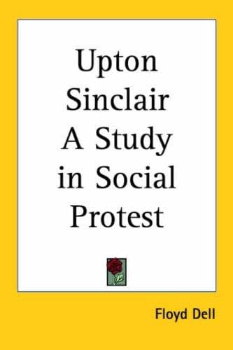 Tapa de Upton Sinclair a Study in Social Protest