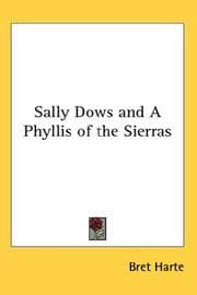Tapa de Sally Dows And A Phyllis Of The Sierras