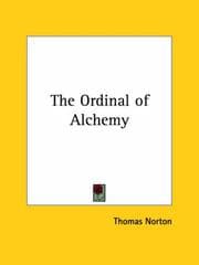 Tapa de The Ordinal of Alchemy