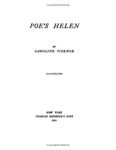 Tapa de Poe's Helen