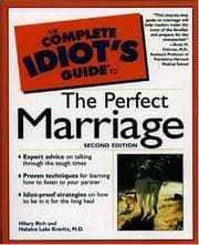Tapa de The complete idiot's guide to the perfect marriage