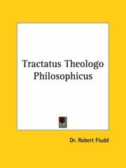 Tapa de Tractatus Theologo Philosophicus