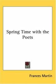 Tapa de Spring Time with the Poets