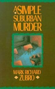 Tapa de A Simple Suburban Murder
