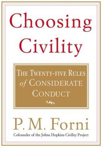 Tapa de Choosing Civility