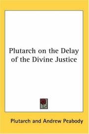 Tapa de Plutarch on the Delay of the Divine Justice