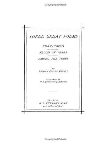 Tapa de Three Great Poems