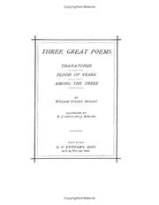 Tapa de Three Great Poems