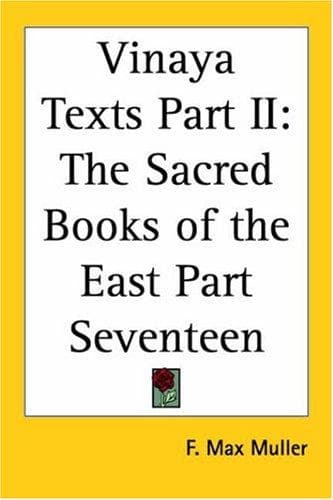 Tapa de Vinaya Texts Part II