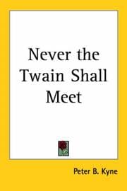Tapa de Never the twain shall meet