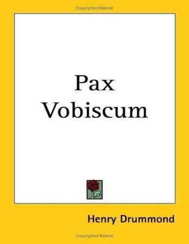 Tapa de Pax Vobiscum