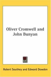 Tapa de Oliver Cromwell and John Bunyan