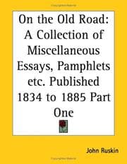 Tapa de On the Old Road, Volume 1