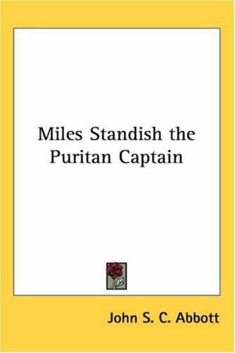 Tapa de Miles Standish the Puritan Captain
