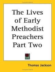 Tapa de The Lives of Early Methodist Preachers Part Two