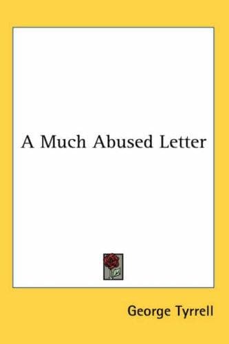 Tapa de A Much Abused Letter