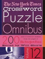 Tapa de The New York Times Crossword Puzzle Omnibus Vol. 12