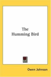Tapa de The Humming Bird