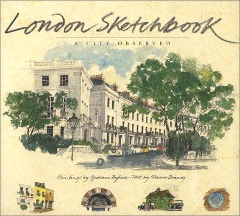 Tapa de London sketchbook