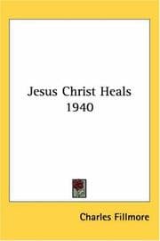 Tapa de Jesus Christ Heals 1940