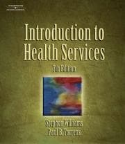 Tapa de Introduction to health services