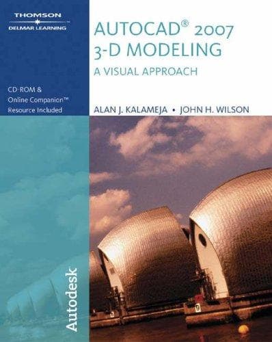 Tapa de Autocad 2007 3-D Modeling, a Visual Approach