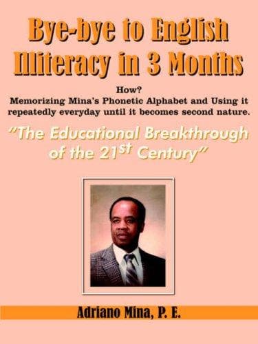 Tapa de Bye-bye to English Illiteracy in 3 months