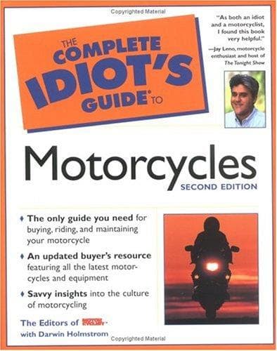 Tapa de Complete idiot's guide to motorcycles