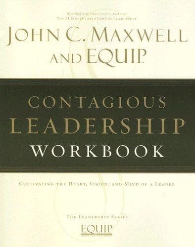 Tapa de Contagious Leadership Workbook