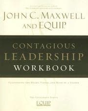 Tapa de Contagious Leadership Workbook