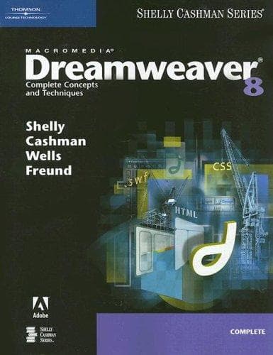 Tapa de Macromedia Dreamweaver 8