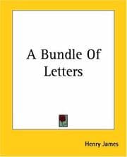 Tapa de A bundle of letters