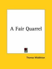 Tapa de A Fair Quarrel