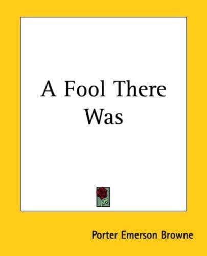 Tapa de A Fool There Was