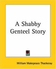 Tapa de A shabby genteel story