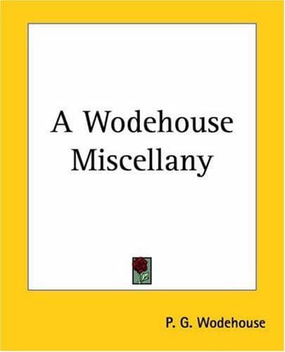 Tapa de A Wodehouse Miscellany
