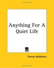 Tapa de Anything For A Quiet Life