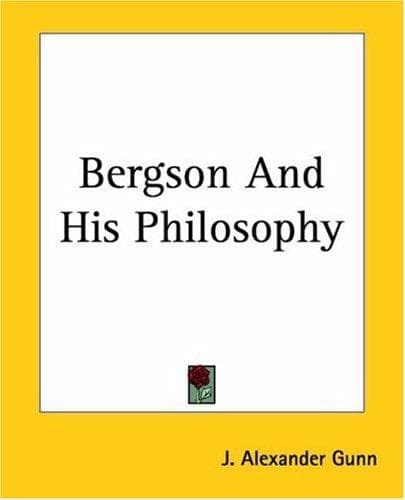 Tapa de Bergson And His Philosophy