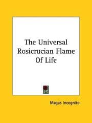 Tapa de The Universal Rosicrucian Flame of Life