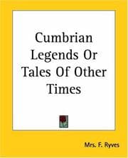 Tapa de Cumbrian Legends Or Tales Of Other Times
