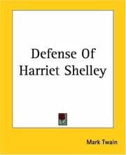 Tapa de In Defense of Harriet Shelley